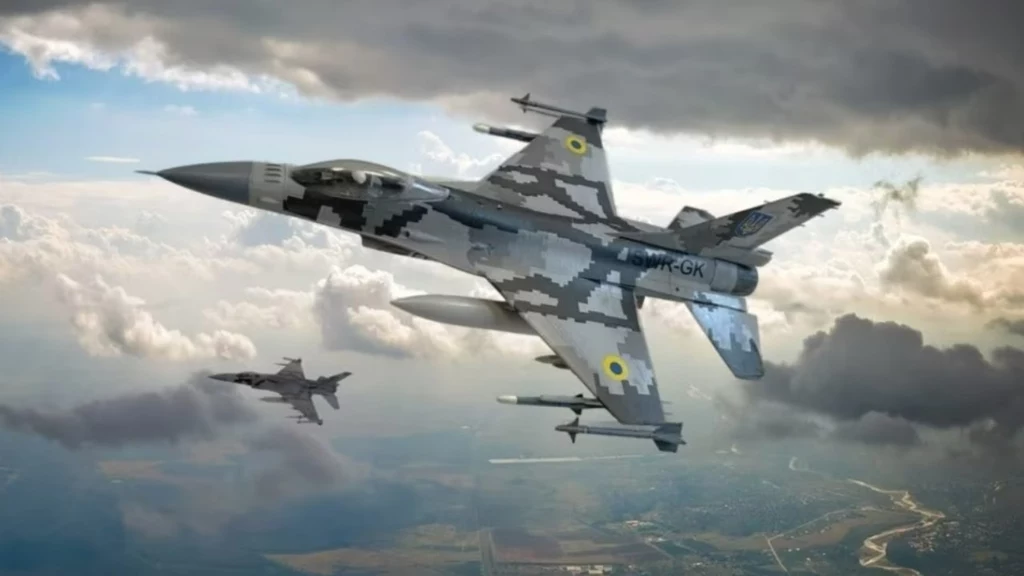 Samolot F-16 w Siłach Zbrojnych Ukrainy Samolot F-16 w Siłach Zbrojnych Ukrainy