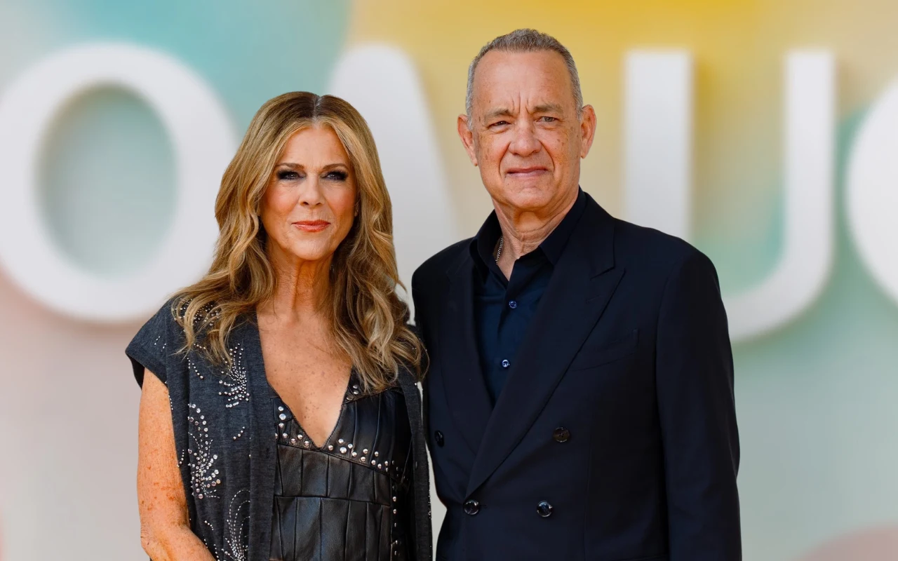 Rita Wilson i Tom Hanks na premierze serialu 23 czerwca 2025 roku
