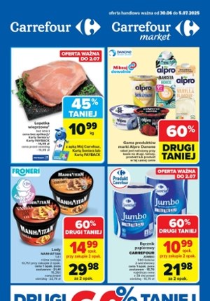 Gazetka promocyjna Carrefour, ważna od 30.06.2025 do 05.07.2025.