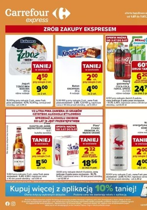 Gazetka promocyjna Carrefour Express, ważna od 01.07.2025 do 07.07.2025.