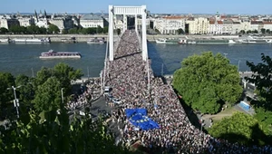 Tłumy na paradzie równości w Budapeszcie. Viktor Orban zabrał głos