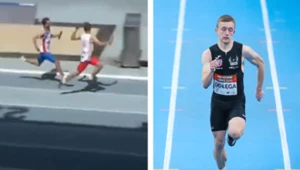 Szymon Dołęga przysporzył swym gestem sporo kłopotów polskiej sztafecie podczas meczu w Brnie