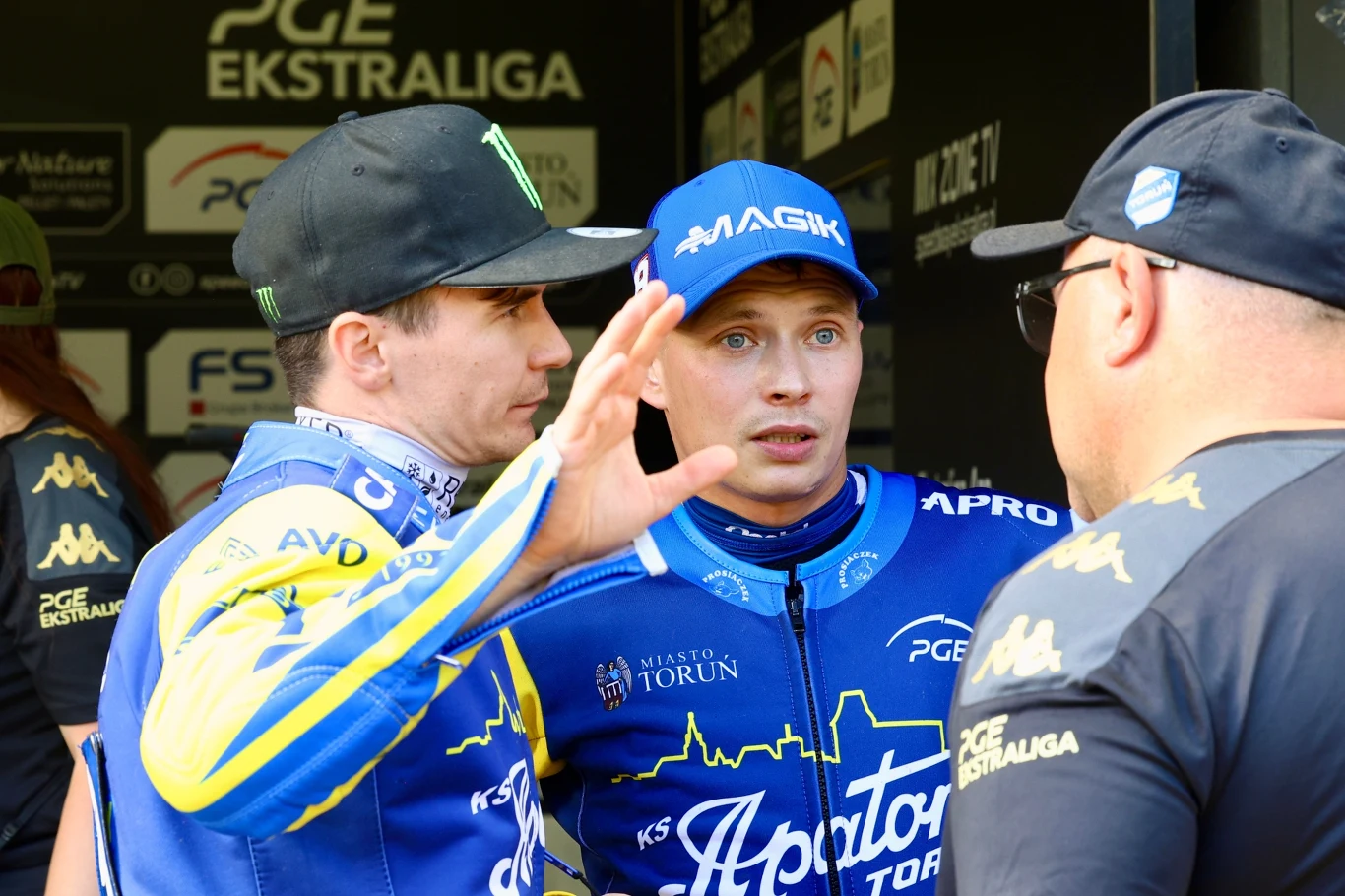 Patryk Dudek, Emil Sajfutdinow, Piotr Baron Patryk Dudek, Emil Sajfutdinow, Piotr Baron