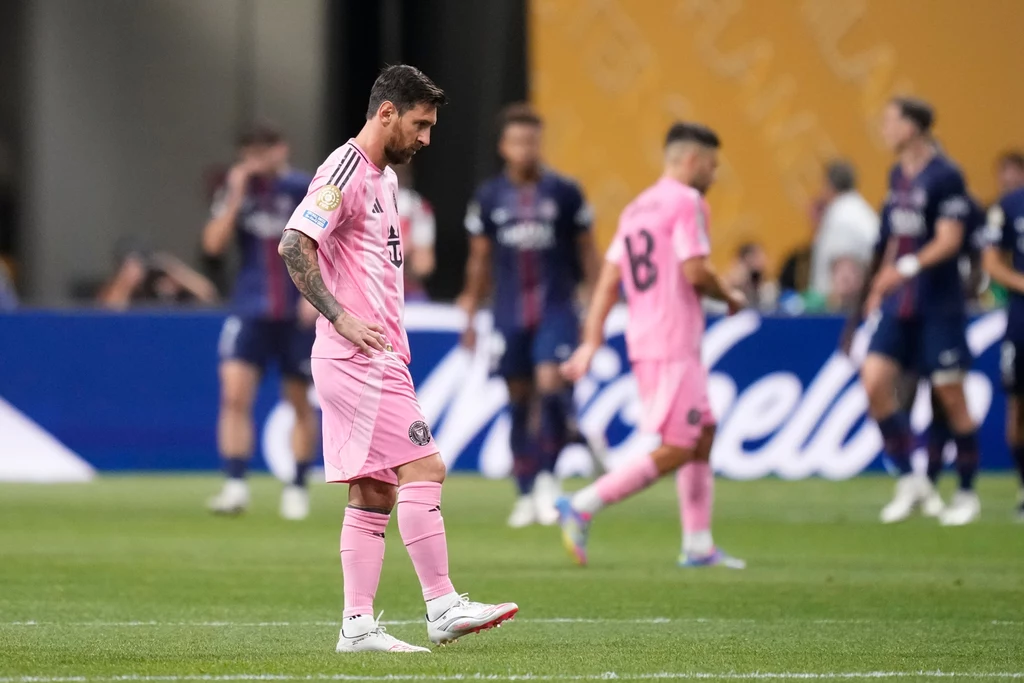 Leo Messi w meczy KMŚ z PSG
