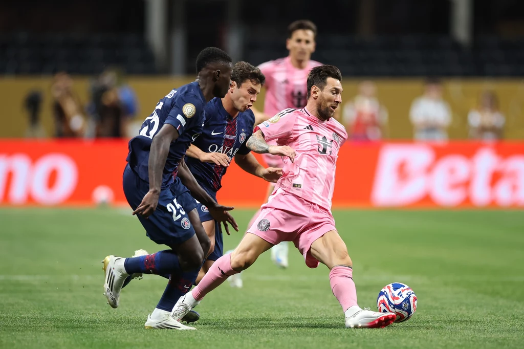 Messi w meczu z PSG na KMŚ