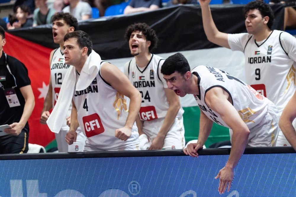 Reprezentacja Jordanii - źródło: FIBA Reprezentacja Jordanii - źródło: FIBA