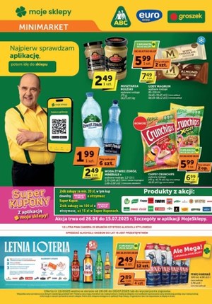 Gazetka promocyjna moje sklepy, ważna od 26.06.2025 do 08.07.2025.