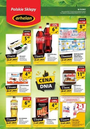 Gazetka promocyjna Arhelan, ważna od 04.07.2025 do 13.07.2025.