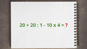 Myślisz, że podołasz wyzwaniu? Wylicz w mniej niż 15 sekund