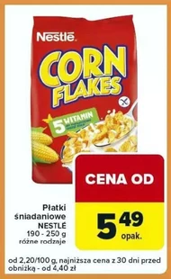 Płatki śniadaniowe Nestle