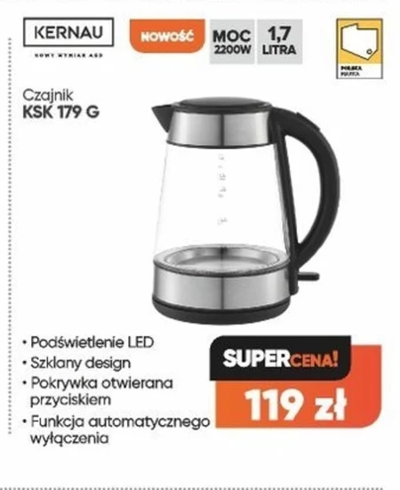 Czajnik elektryczny Kernau