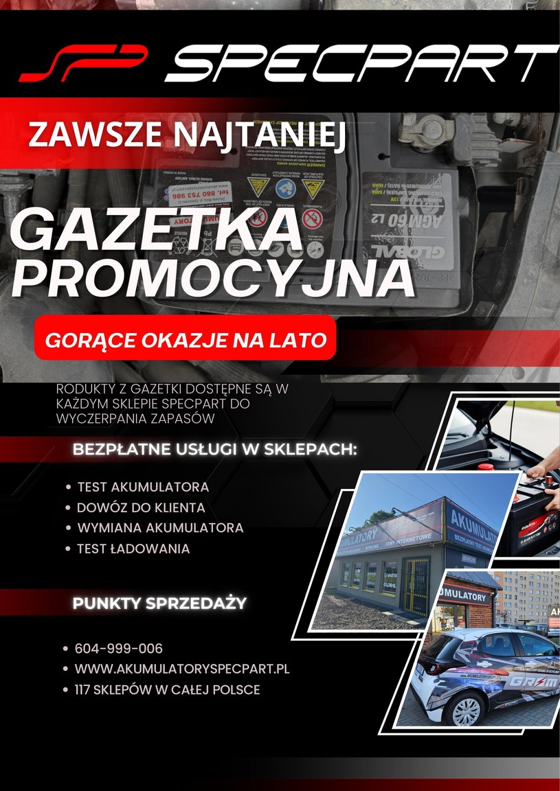 Gazetka promocyjna Specpart - ważna od 30. 06. 2025 do 31. 07. 2025