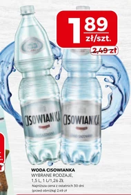 Woda Cisowianka