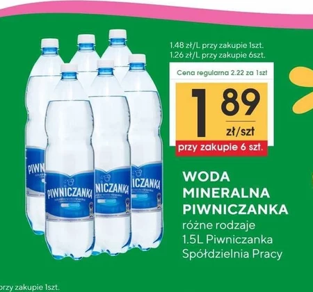Woda mineralna Piwniczanka