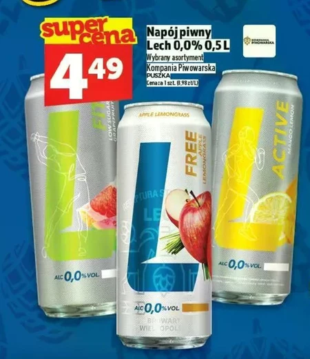 Napój piwny Lech