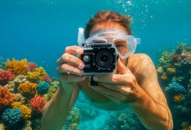 Wodoodporna kamera sportowa z Biedronki za mniej niż 90 zł