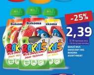Фруктовий мус Bakoma