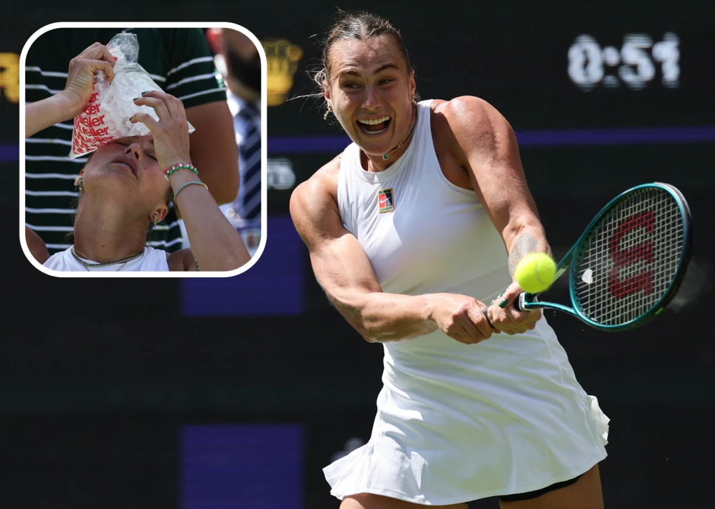 Aryna Sabalenka wróciła na korty Wimbledonu Aryna Sabalenka wróciła na korty Wimbledonu