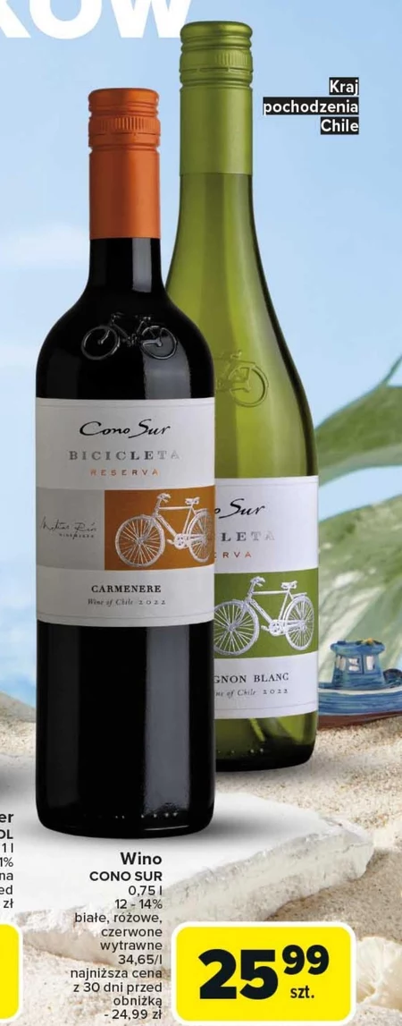 Wino wytrawne Cono Sur