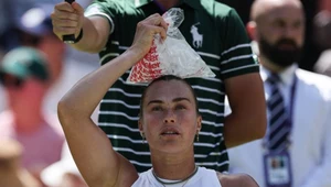 Aryna Sabalenka rywalizowała z Carson Branstine w pierwszej rundzie Wimbledonu