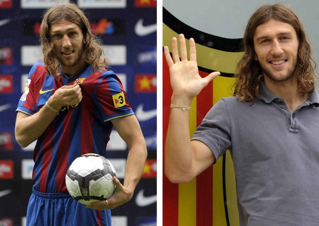 Dmytro Czyhrynski jako piłkarz FC Barcelona Dmytro Czyhrynski jako piłkarz FC Barcelona