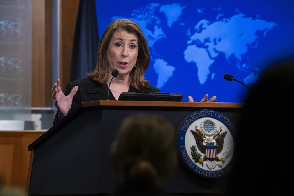 Tammy Bruce, rzeczniczka Departamentu Stanu USA Tammy Bruce, rzeczniczka Departamentu Stanu USA