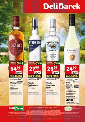 Gazetka promocyjna Delikatesy Centrum, ważna od 23.06.2025 do 06.07.2025.