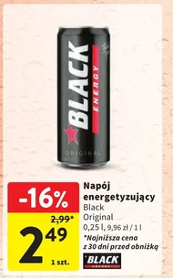 Napój energetyczny Black