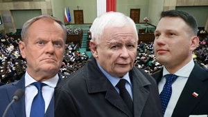 Spadek notowań KO. Nowy sondaż miesza polityczne karty