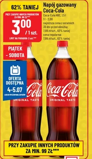 Napój gazowany Coca-Cola