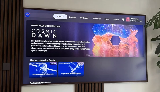 Netflix i NASA nawiązują współpracę. Starty rakiet na streamingu.
