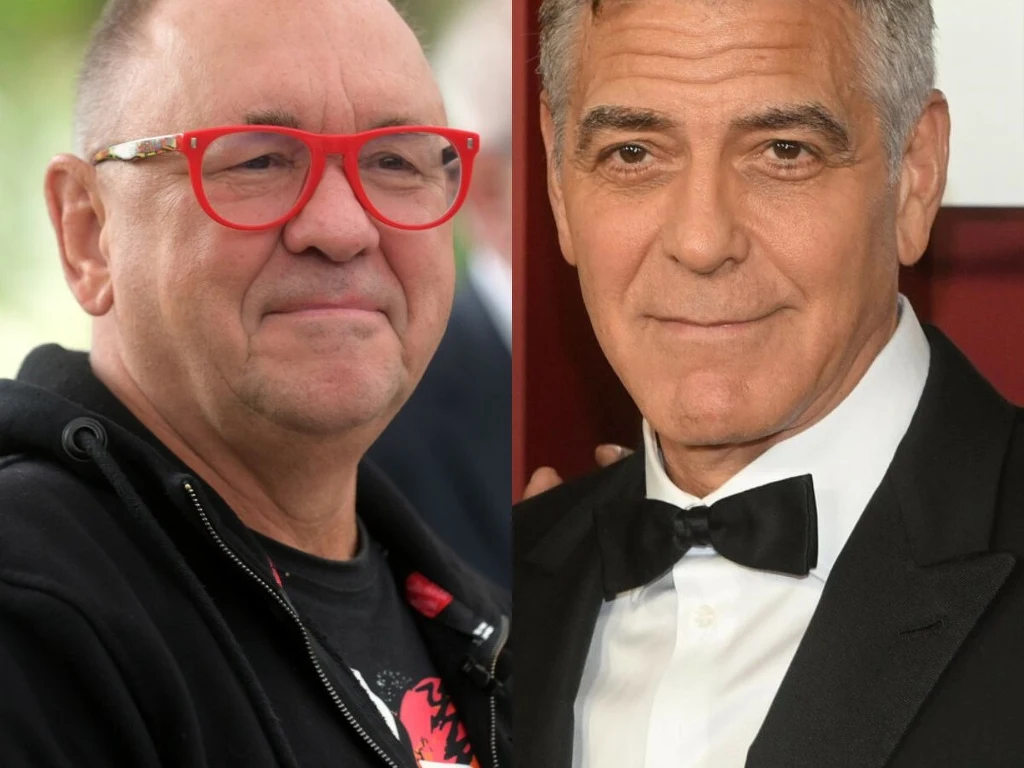 Jerzy Owsiak, George Clooney Jerzy Owsiak, George Clooney