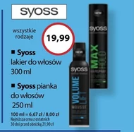 Лак для волосся Syoss