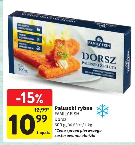 Paluszki rybne Family Fish