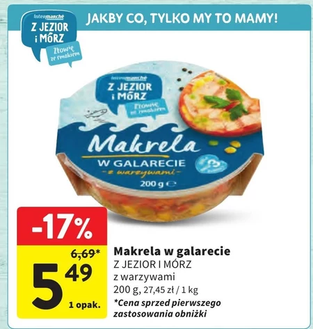 Makrela w galarecie Z jezior i mórz