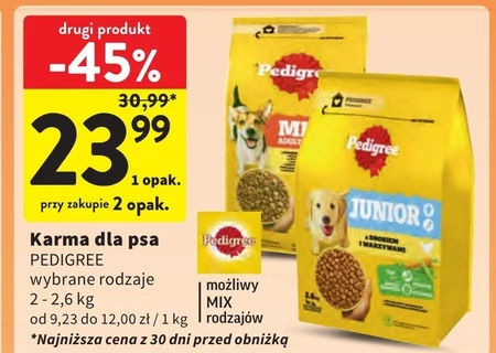 Karma dla psa Pedigree