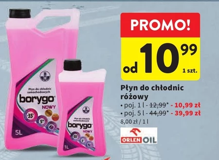 Płyn do chłodnic Borygo