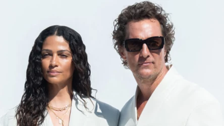 Stylowa para - Camilla Alves i Matthew McConaughey na pokazie kolekcji Jaquemusa