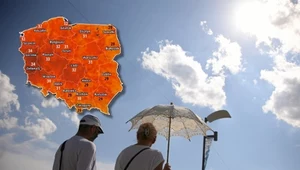 Szczyt fali upałów coraz bliżej. Potem nastąpi gwałtowna zmiana