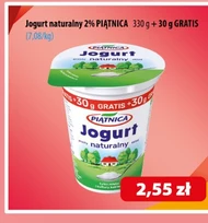 Jogurt naturalny Piątnica