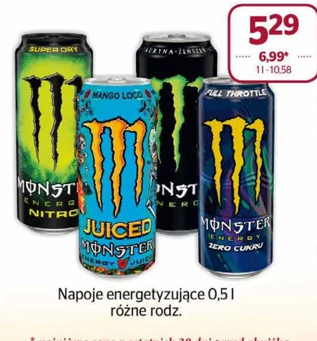 Napój energetyczny Monster