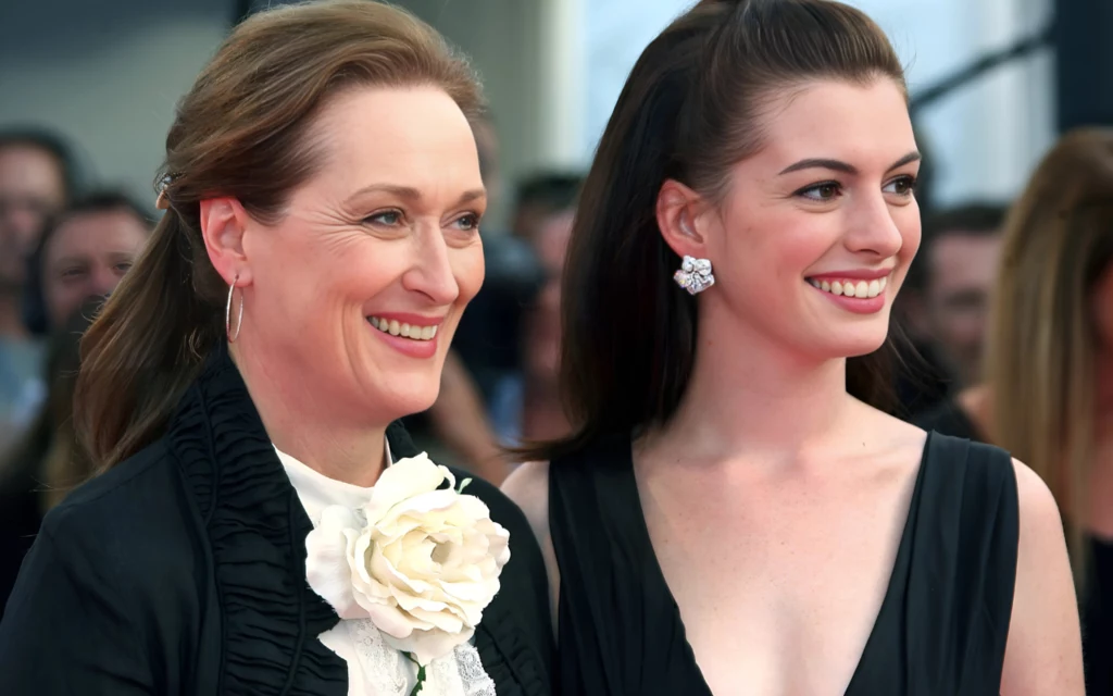 Meryl Streep i Anne Hathaway w 2006 roku