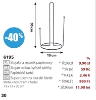 Stojak na ręcznik papierowy