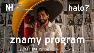 Grafika promująca 25. MFF BNP Paribas Nowe Horyzonty