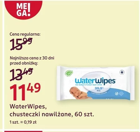 Chusteczki nawilżane WaterWipes