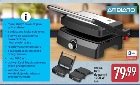 Grill elektryczny Ambiano