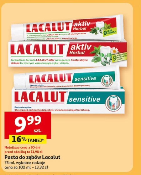 Зубна паста Lacalut
