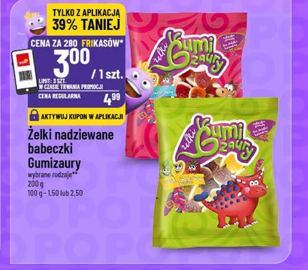 Żelki Gumizaury