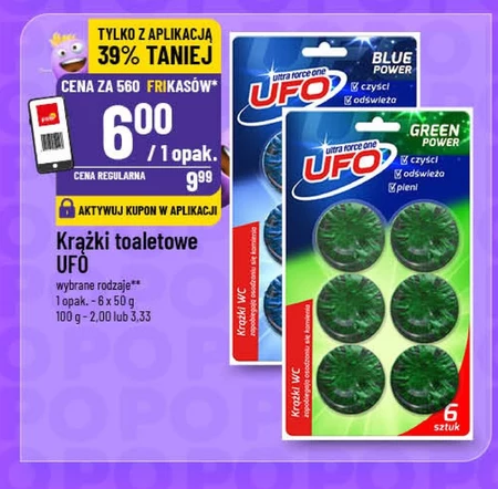 Krążki toaletowe UFO