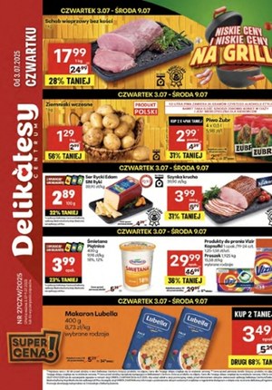 Gazetka promocyjna Delikatesy Centrum, ważna od 03.07.2025 do 09.07.2025.